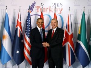 Erdoğan ile Obama bir araya geldi