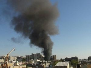 Nusaybin’de dumanlar yükseliyor