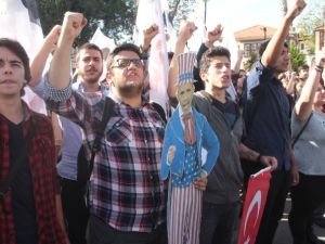 TGB üyeleri G-20 zirvesini protesto etti