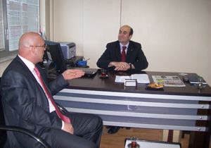 Başkan'dan haber61'e ziyaret