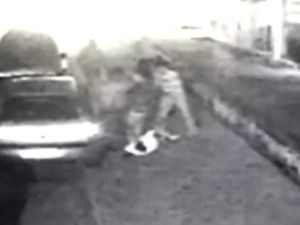 Silahlı kavga kamerada !