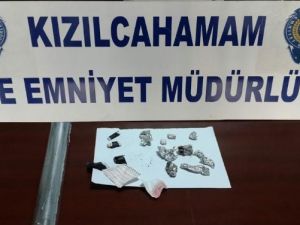 Kızılcahamam’da uyuşturucu operasyonu