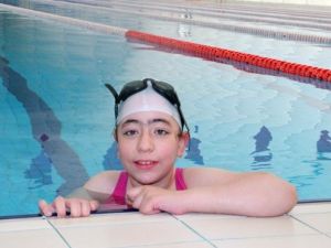 Bedensel engelli kızın müthiş başarısı