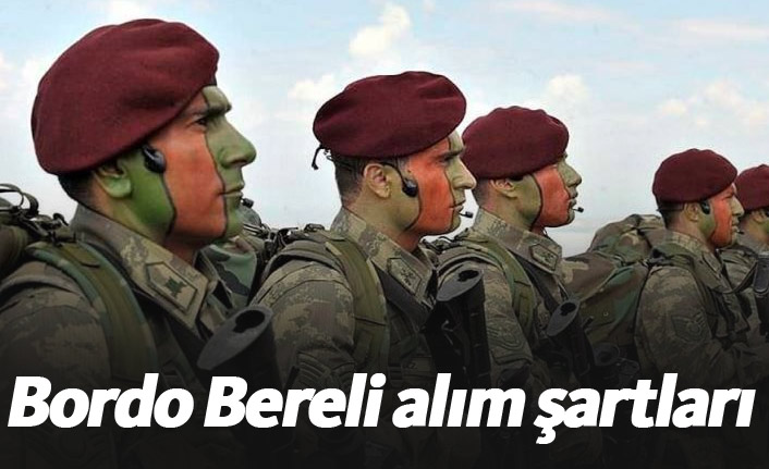 TSK Bordo Bereli Olma Şartları Nelerdir?