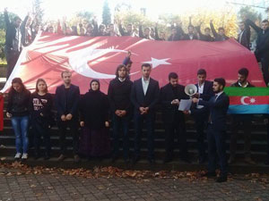 "Ülkücü Türk Gençliği sizlerledir"