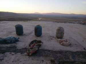 Bu da terörün gömüsü