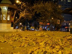 Bursa’da lodos gece boyunca etkisini gösterdi