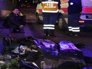 Ölen eşinin başında kriz geçirdi