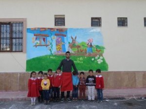 Kaynarca Anaokulu’nun Duvarları Masal Kahramanları İle Süslendi