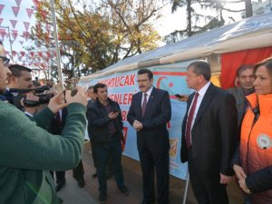 Trabzon'dan Bayırbucak'a yardım