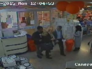 Mama hırsızlığı ve saldırı kamerada