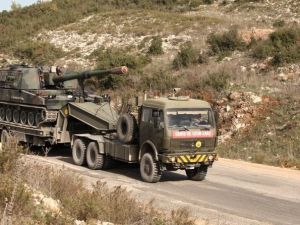 Sınıra obüs sevkıyatı