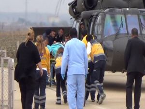 Polis aracı kaza yaptı: 3 yaralı