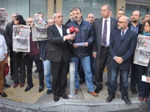 Can Dündar ve Erdem Gül’e destek verdiler