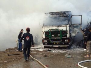 Rus uçaklarının saldırısında yaralanan 3 kişi Kilis’e getirildi