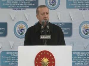 Erdoğan: "Bayrağımız dışında bir bayrak..."
