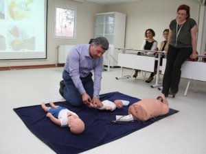 Büyükşehir Personeline İlk Yardım Eğitimi Verildi