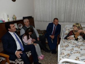 Dündar’dan Yatalak Hastaya Ortopedik Yatak