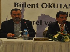 Trabzonlu gazeteci Eroğlu  Urfa'da konfrans  verdi