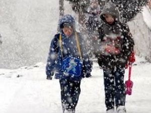 Rize için kar uyarısı!