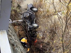 Trabzon Gümüşhane yolunda kaza