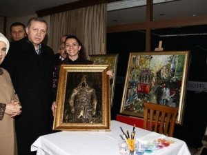 Bandırmalı Sanatçı Gülsüm Sönmez’in Eseri Cumhurbaşkanlığı Koleksiyonunda