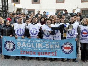 İl Sağlık Müdürlüğüne Lojman Protestosu