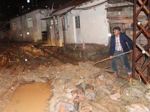 Artvinde sel sonrası oluşan gelişmeler