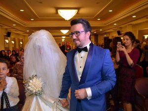 Asiye ve Ensar'ın mutlu günü