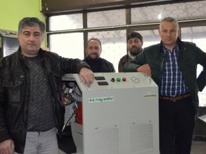 10 yıl uğraştı hayalindeki cihazı yaptı!