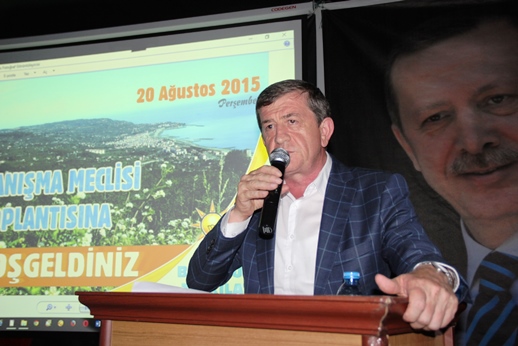 Haydar Revi işçilerle görüştü