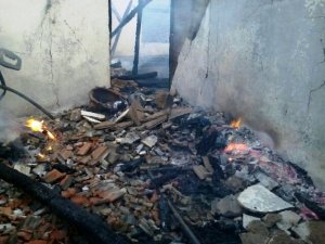 Sobayı yakmak isterken canında oldu