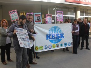 Rize'de basın açıklamasına yumurtalı tepki!