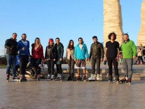 Trabzon'da Paten sevilmeye başladı