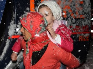 Rize'de mahsur kalan çocuklara 5 saat sonra ulaşıldı