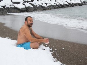 Rizeli yine yaptı yapacağını! Eksi 3 Derecede...