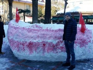 Rizeli çileyi eğlenceye çevirdi