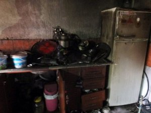 Kış ortasında evsiz kaldılar