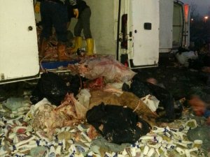 Ordu'da kaçak et operasyonu