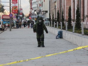 Sahipsiz bavul panik yarattı!