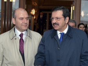 Hisarcıklıoğlu Bakan Soylu ile görüştü