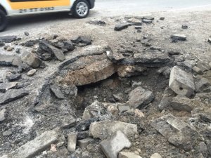 Patlamanın şiddeti gün ağarınca ortaya çıktı