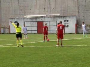 Milli Takım basın mensuplarıyla maç yaptı