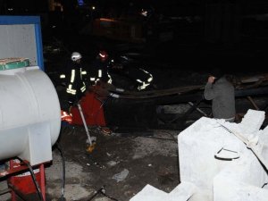 İnşaat vinci devrildi: 1 ölü, 1 yaralı