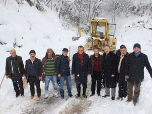 Trabzon'un O İlçesinde Kapalı Yol Kalmadı