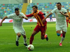 İnegölspor Kayserispor'a mağlup oldu