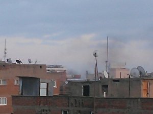 Otele roketatarlı saldırı