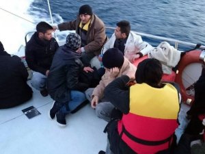 5’i çocuk 17 göçmen yakalandı