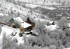 Gümüşhane'ye yılın ilk karı!