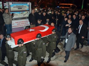 Gümüşhane'nin şehidi memlekete geldi!